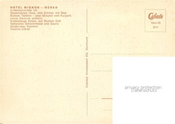 Meran Merano Hotel Mignon Schwimmbad – Bild 2