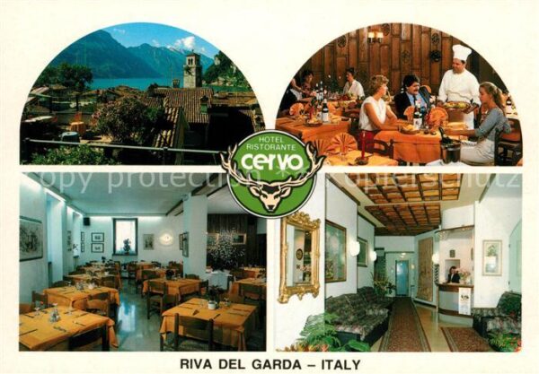 Riva del Garda Hotel Ristorante Cervo Gasträume Rezept