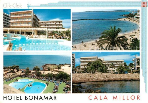 Cala Millor Mallorca Hotel Bonamar Schwimmbad Strand
