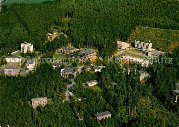 Lippoldsberg Reha Zentrum Fliegeraufnahme