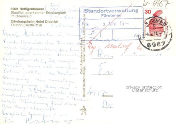 Hettigenbeuern Hotel Diedrich Teilansicht – Bild 2