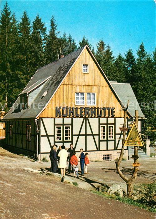 Sosa Erzgebirge Gaststätte Köhlerhütte