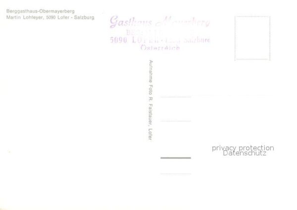 Lofer Berggasthaus Obermayerberg – Bild 2