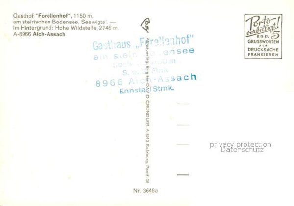 Aich Assach Steiermark Gasthof Forellenhof am steirischen Bode – Bild 2