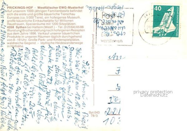 Sythen Prickings Hof Fliegeraufnahme EWG Muste – Bild 2