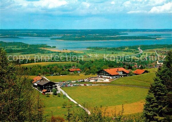 Bernau Chiemsee mit Saiserhof und Saiseralm und Herreni