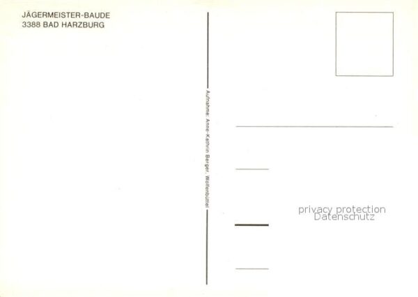 Bad Harzburg Jägermeister Baude – Bild 2