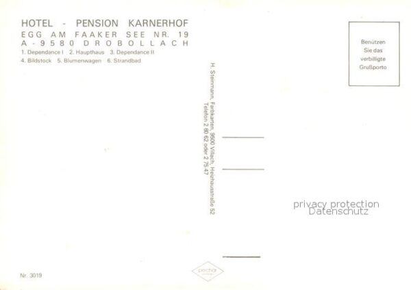 Drobollach Faaker See Hotel Pension Karnerhof Dependance I un – Bild 2