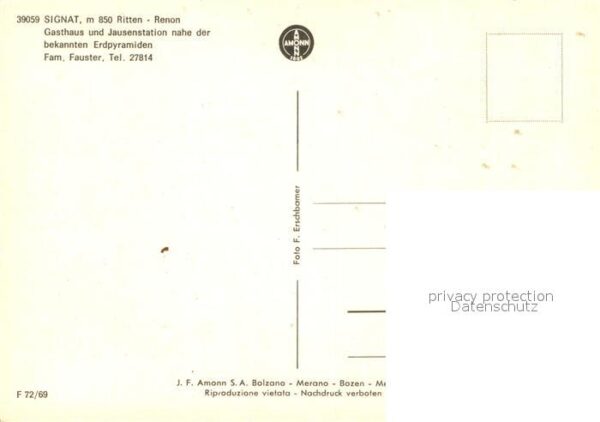 Ritten Renon Gasthaus Signat Jausenstation Erdpyrami – Bild 2