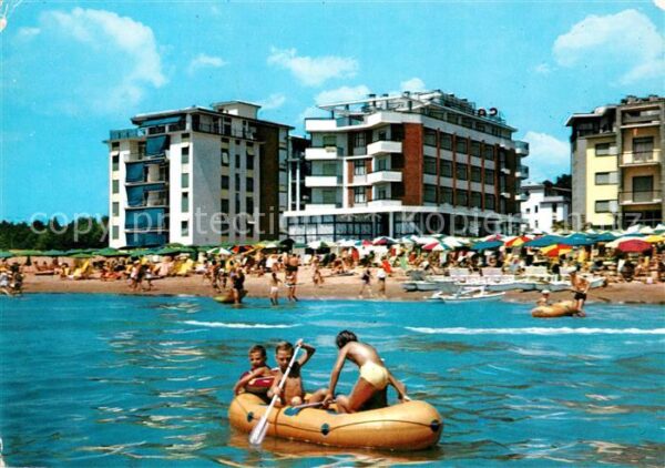 Jesolo Lido Hotels am Strand