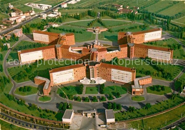 Brescia Ospedale Nuovo Fliegeraufnahme