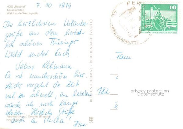 Fehrenbach Thueringer Wald HOG Rasthof Teilansichten Waldbaude Wer – Bild 2