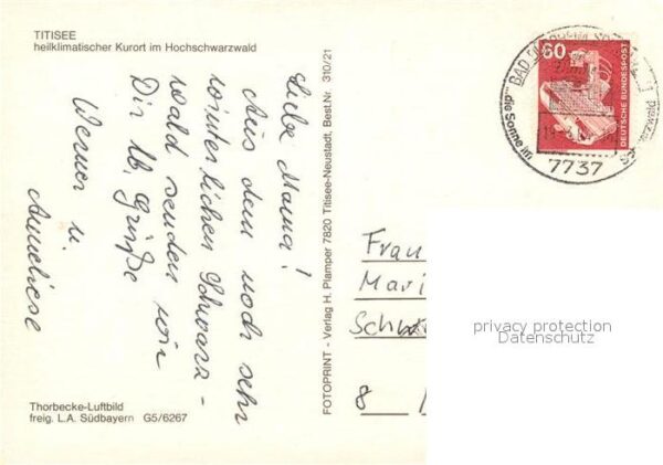 Titisee Fliegeraufnahme – Bild 2