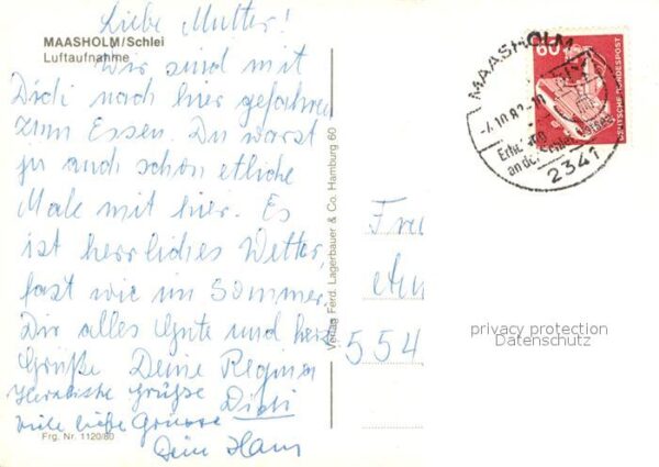 Maasholm Fliegeraufnahme mit Yachthafen – Bild 2
