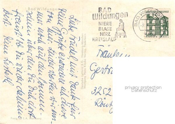 Bad Wildungen Fliegeraufnahme Kurzentrum – Bild 2