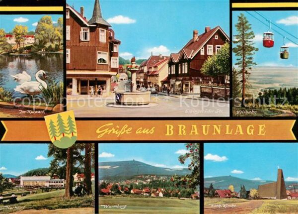 Braunlage Im Kurpark Elbingerröder Str Seilbahn K