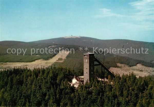 Braunlage Wurmbergschanze mit Aussichtsturm Flieg