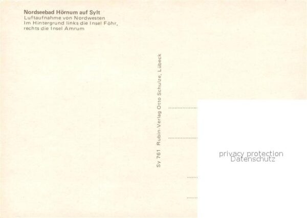 Hoernum Sylt Fliegeraufnahme – Bild 2