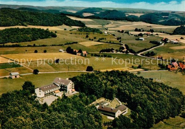 Rhenegge Sanatorium Sonnenhof Fliegeraufnahme