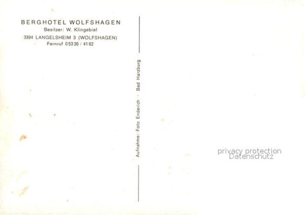 Langelsheim Berghotel Wolfshagen – Bild 2