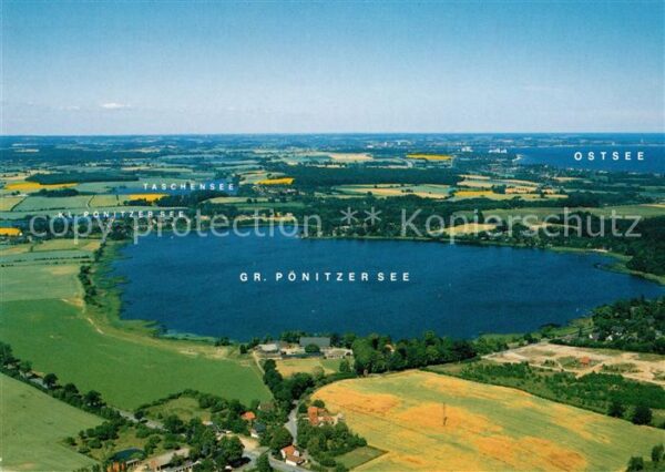 Scharbeutz Ostseebad Fliegeraufnahme mit Haffkrug und Pönitz