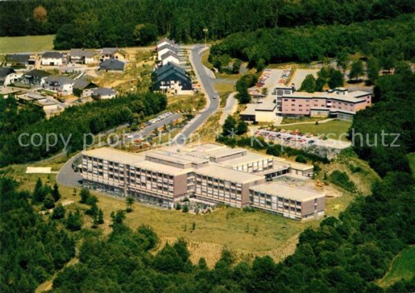 Linz Rhein Franziskus Krankenhaus Fliegeraufnahme