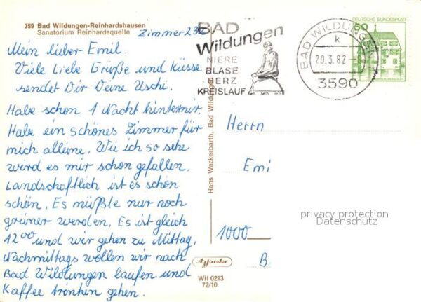 Reinhardshausen Sanatorium Reinhardsquelle – Bild 2