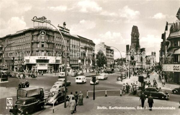 Berlin Kurfürstendamm Ecke Joachimstalerstrass