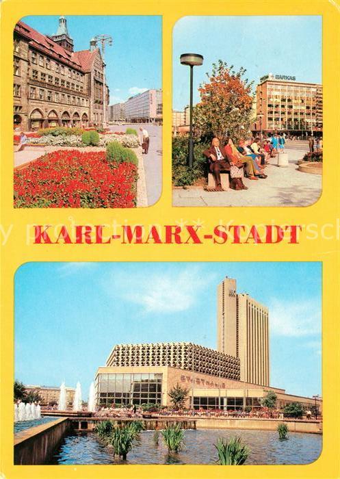 Karl-Marx-Stadt Rathaus Hotel Kongress