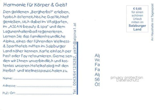 St Johann Pongau Alpina Sporthotel – Bild 2