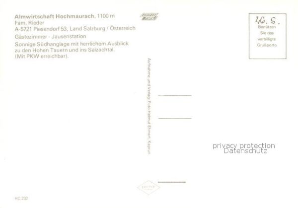 Piesendorf Almwirtschaft Hochmaurach – Bild 2