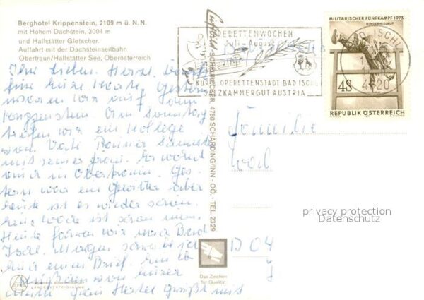 Obertraun Berghotel Krippenstein Hohe Dachstein – Bild 2