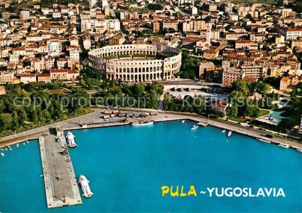 Pola Pula Croatia Fliegeraufnahme
