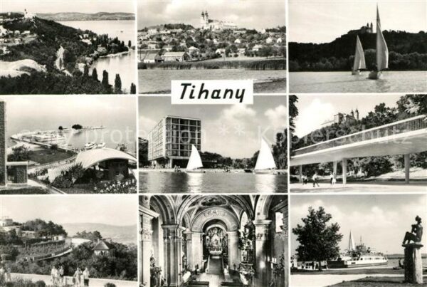 Tihany Segelboot Brücke