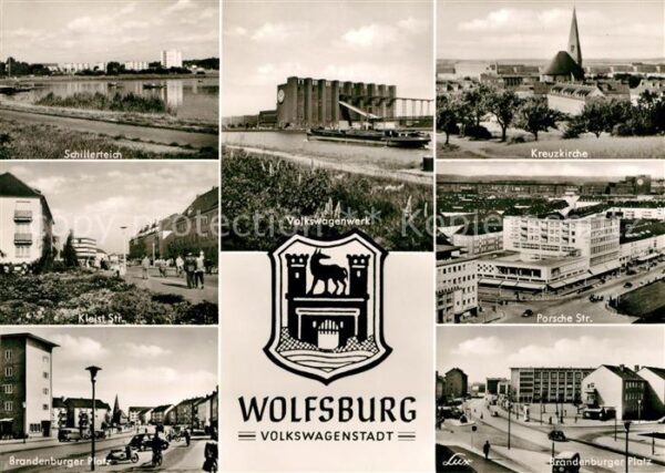 Wolfsburg Portsche Strasse Brandenburger Platz Kr