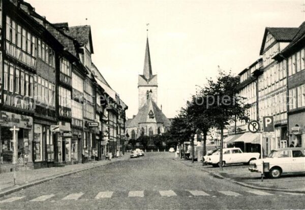 Duderstadt Marktstrasse St-Servatius-Kirche