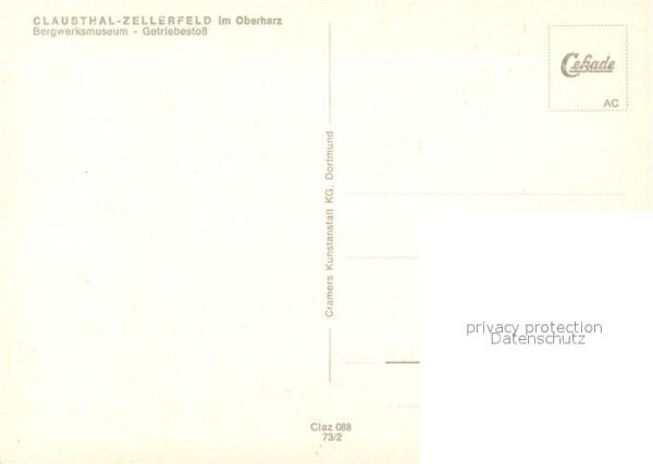 Clausthal-Zellerfeld Bergwerksmuseum Getriebestoss – Bild 2