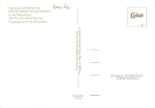 Grossweil Freilichtmuseum Glentleiten Eingangsbau – Bild 2