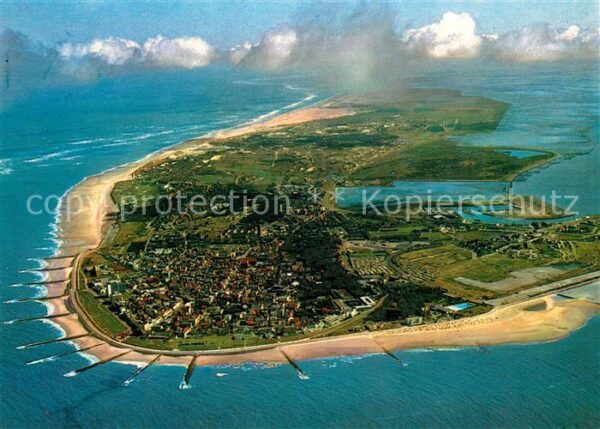 Norderney Nordseebad Fliegeraufnahme