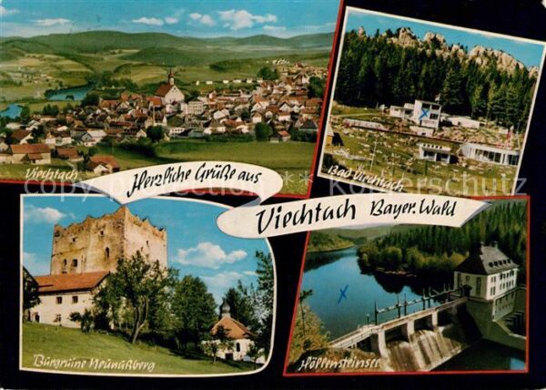 Viechtach Bayerischer Wald Burgruine Neunussberg Höllensteinsee