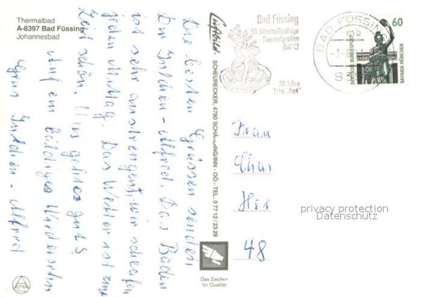Bad Fuessing Fliegeraufnahme Johannesbad – Bild 2