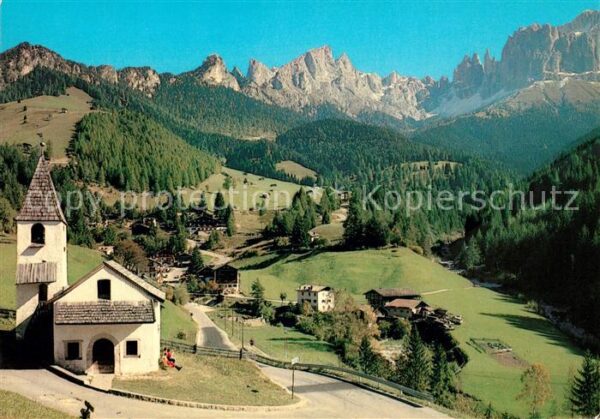 Gruppo del Catinaccio Rosengarten San Cipriano