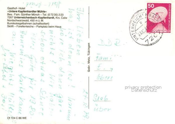 Kapfenhardt Gasthof Untere Kapfenhardter Mühle – Bild 2