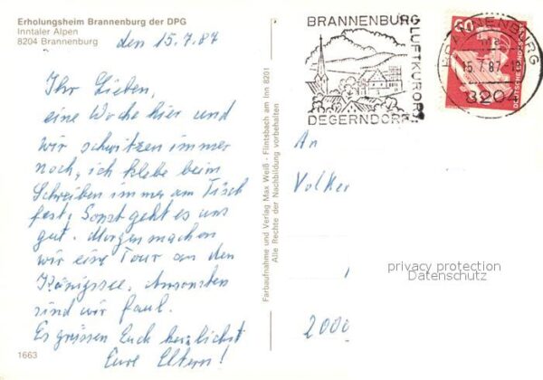 Brannenburg Erholungsheim Brannenburg der DPG – Bild 2
