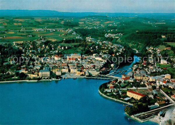 Gmunden Salzkammergut Fliegeraufnahme