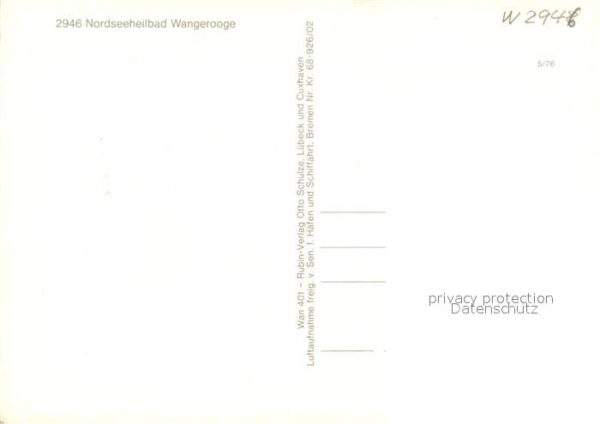 Wangerooge Nordseebad Evangelische Kirche Leuchtturm Jachthaf – Bild 2
