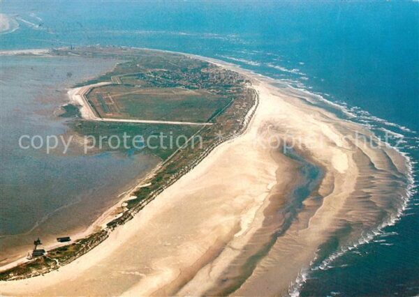 Wangerooge Nordseebad Fliegeraufnahme