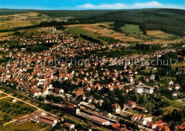 Bad Koenig Odenwald Fliegeraufnahme