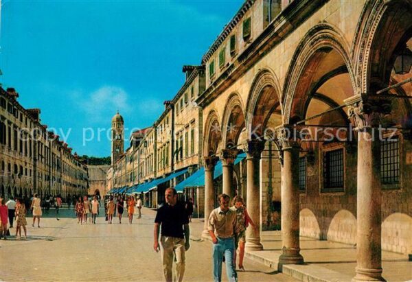 Dubrovnik Ragusa Stradun