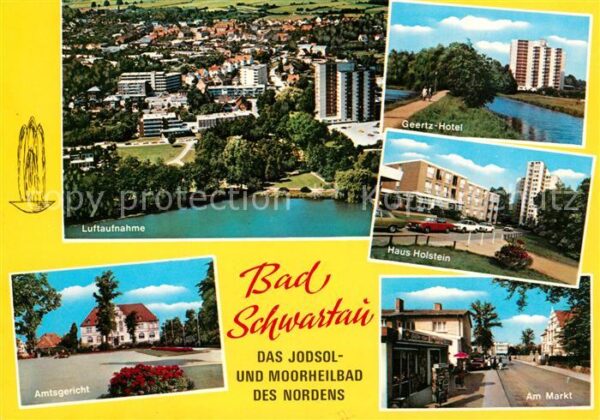 Bad Schwartau Geertz-Hotel Markt Fliegeraufnahme